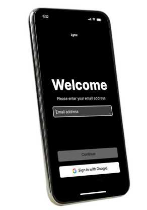 Login welcome screen left