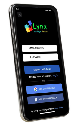 Login socmed screen left