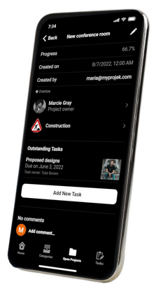 Add new task screen right